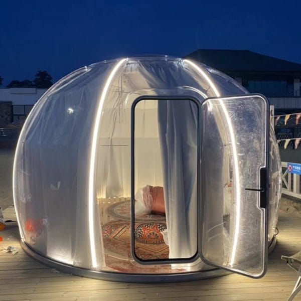 Luxury Clear PC Dome Hotel