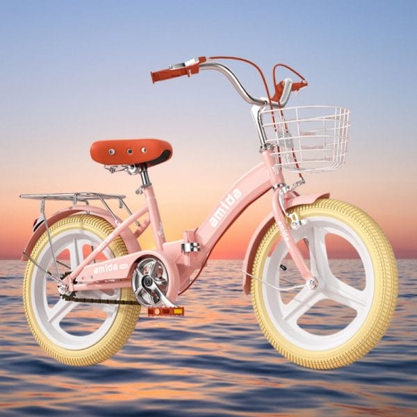 Luxury Kids Bike-Pink Color