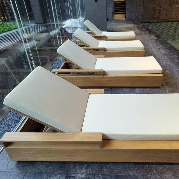 Teak Sunloungers for hotels