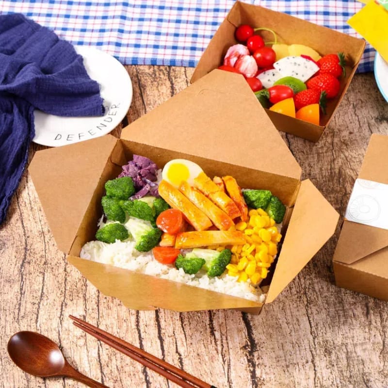 Biodegradable and Compostable Lunch Boxes EcoFriendly