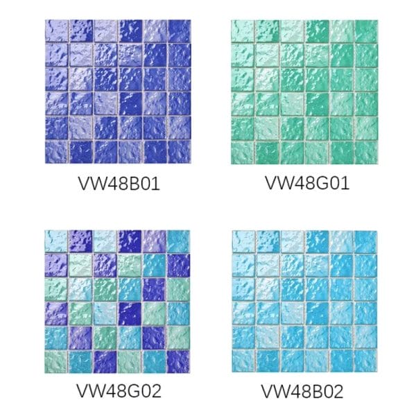 Square Pool Tiles Anti-Corrosion Mosaic Tiles - Image 6