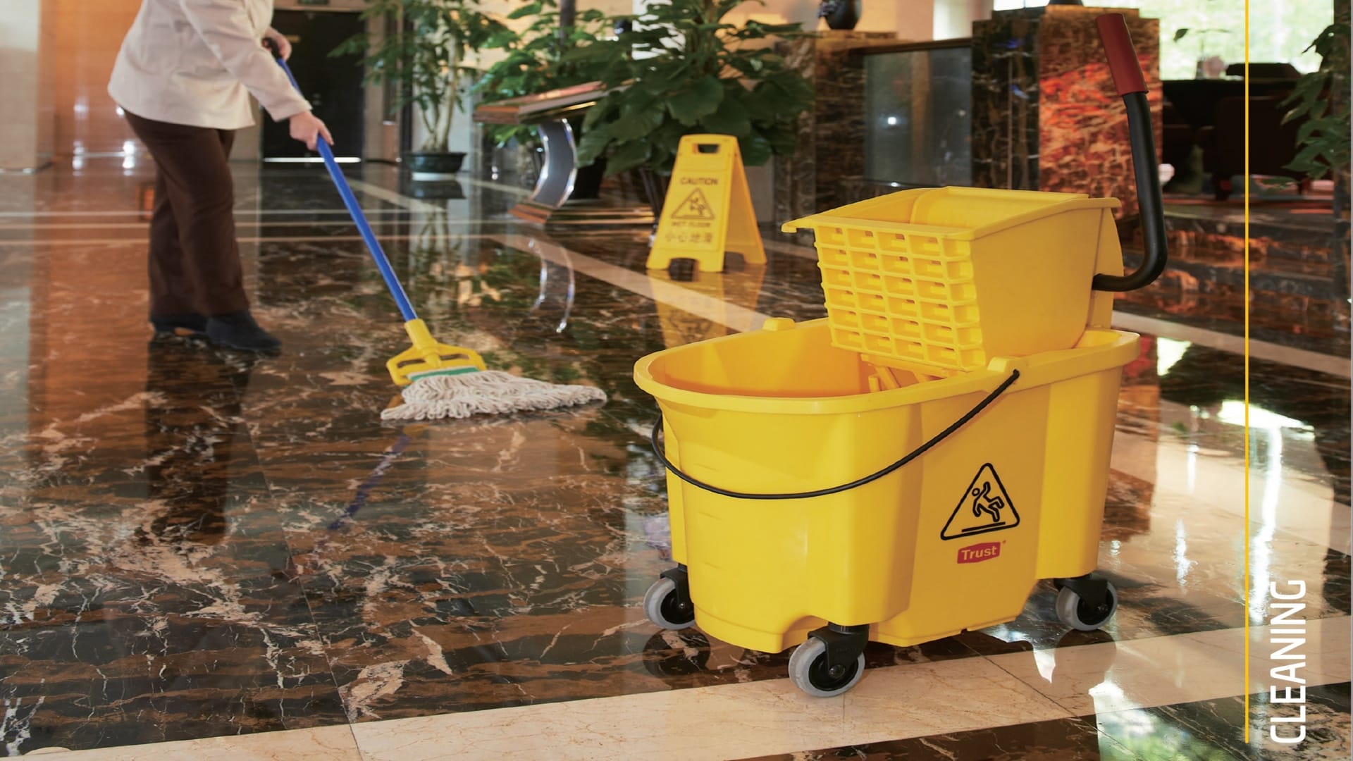 Hotel Entryway and Lobby Housekeeping