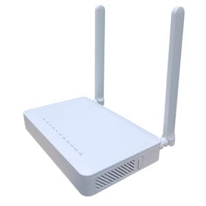 4 Gigabit Ethernet Ports + VoIP on ZTE F670L GPON Terminal for Multi-Device Hotel Networks