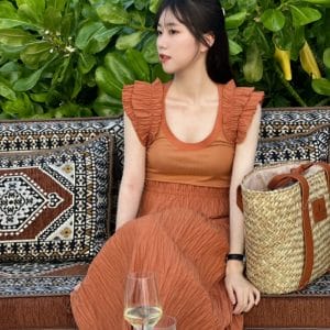 DERBAL Handwoven Beach Tote Straw Bag at Luxury Maldives Resort