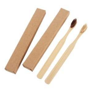 Bulk Bamboo Toothbrush Packaging for Emirates Hotels | Personalized Hotel Amenities in UAE