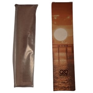 FSC-certified box for hotel combs, recyclable materials, carbon-neutral production