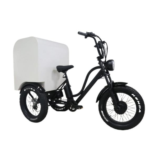 Burj Al Arab Jumeirah Staff with Gold-Plated E-Tricycle Delivering VIP Packages