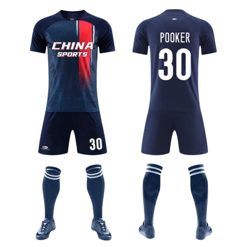 Monsoon-Resistant Football Jersey - Waterproof Coating, Ventilated Back
