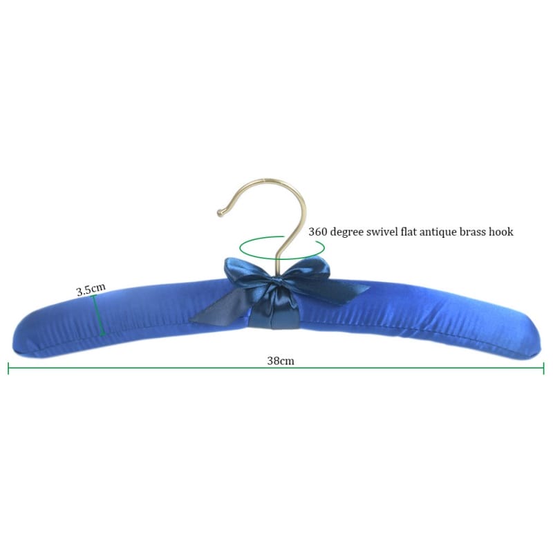 satin clothes hanger