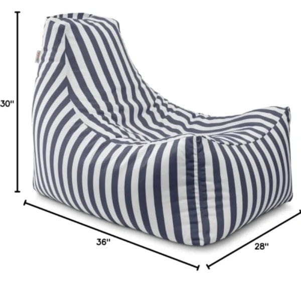 Sustainable Hotel Beach Bean Bag at Six Senses | Recycled EPP Beads & Organic Cotton