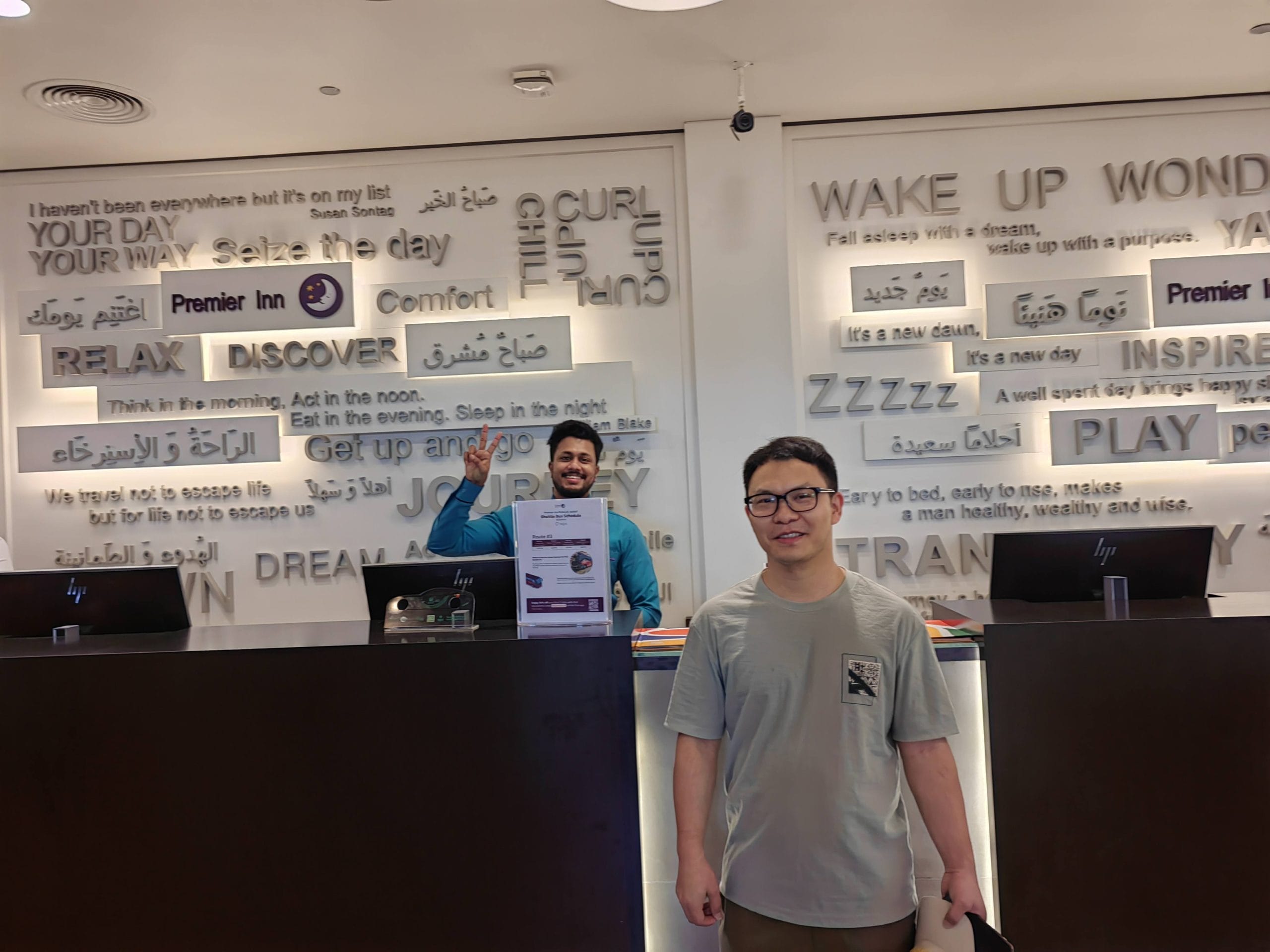Client Visiting Premier Inn Element by Westin scaled