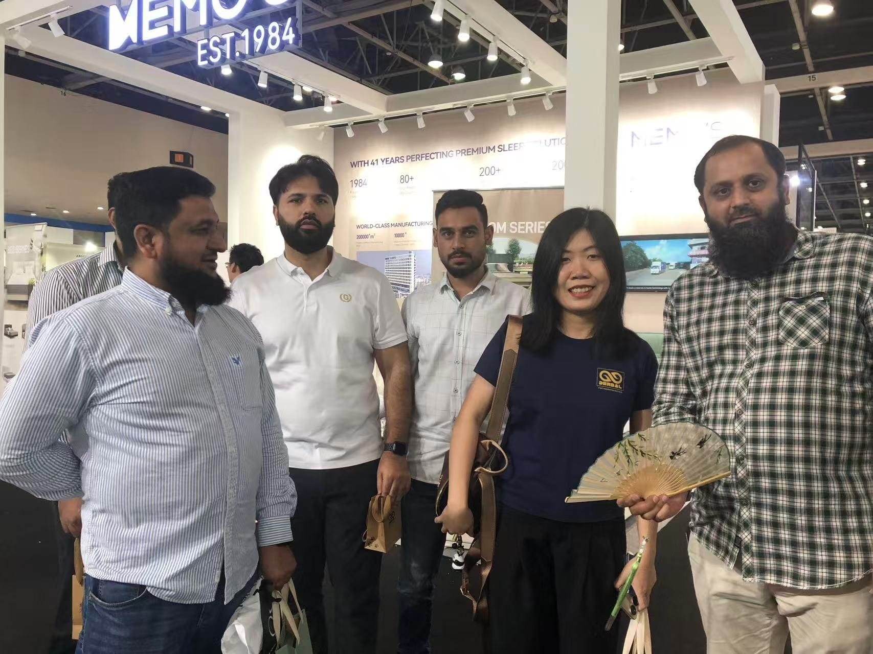 Derbal In the Dubai Hotel Show Meet With Clients