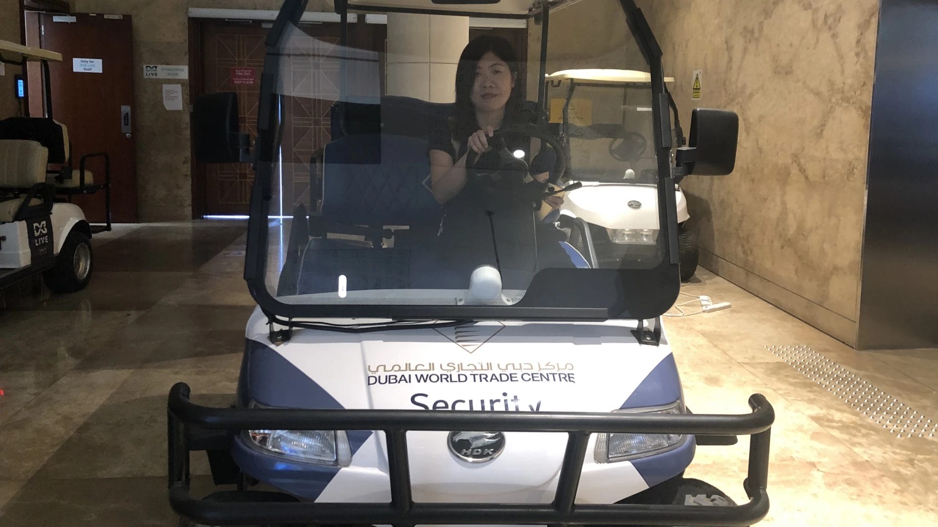 Dubai World Trade Center E Buggy Cart