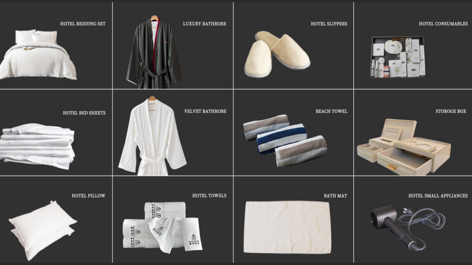 Hotel Guestroom Amenity Collections