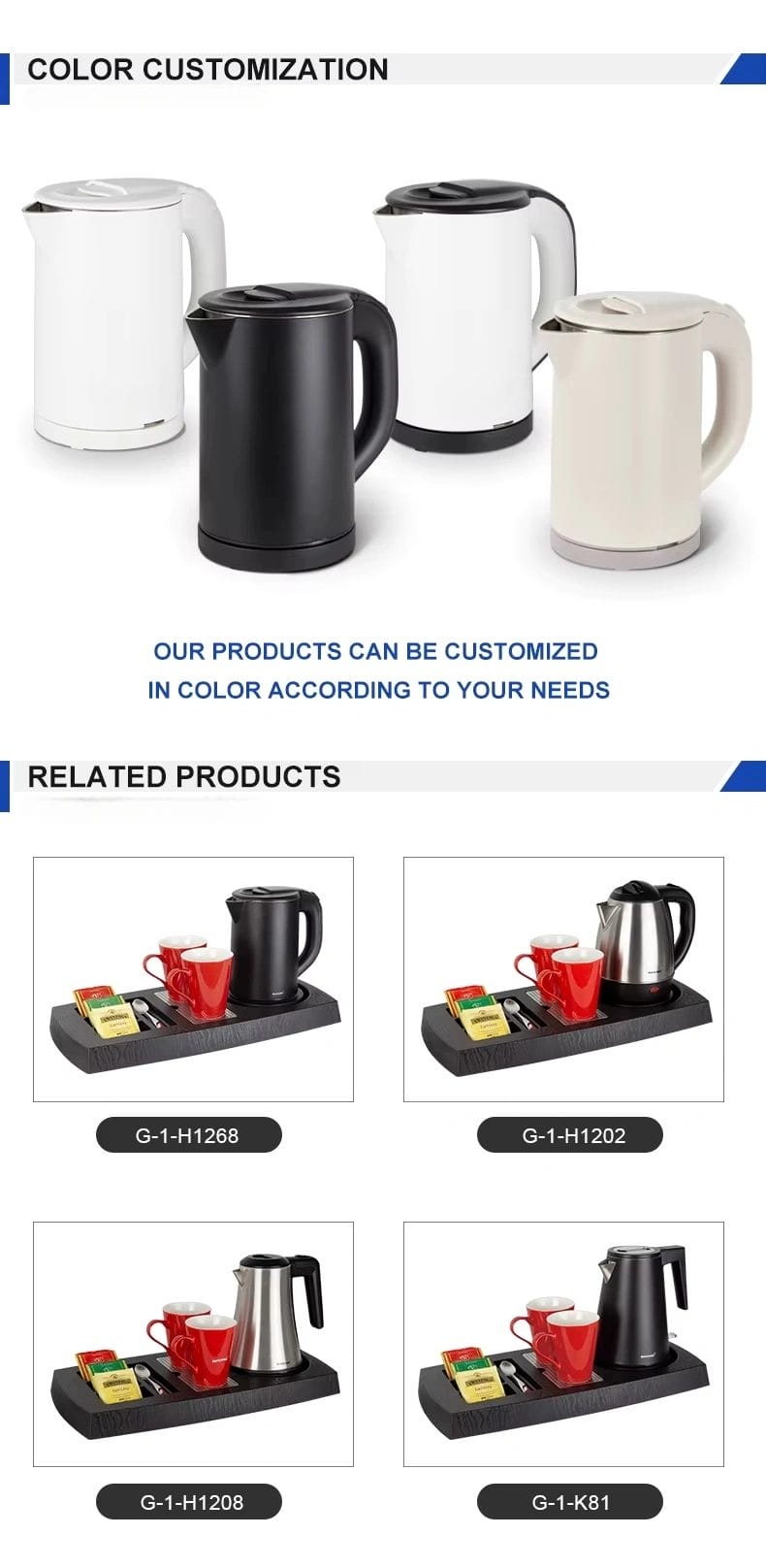 Double-wall electric kettle demonstrating low surface heat during desert resort deployment