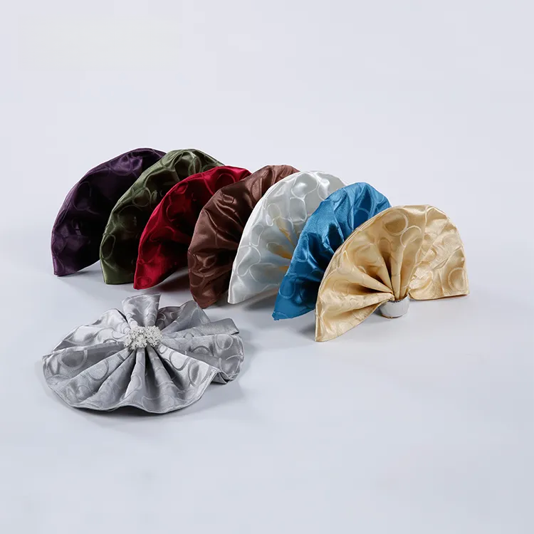 600D polyester chair cover fabric from Hotel Table Set Linen after 500 industrial laundry cycles.