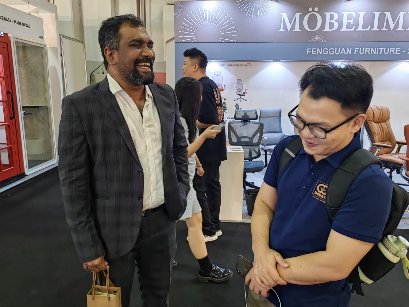 It was a great pleasure reconnecting with Jeff from Bluemer at the Dubai hospitality expo