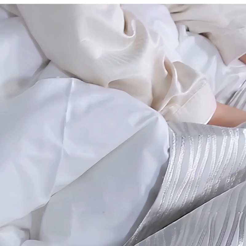 1000 Thread Count Luxury Hotel linens Bedding Sets in pure white sateen at Emirates Palace Abu Dhabi suite.