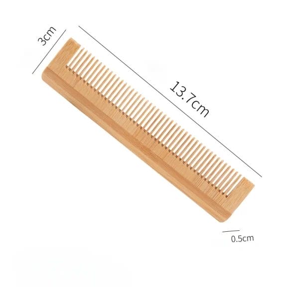 Break-Resistant Hotel Wooden Comb | 9.8kg Pressure Tolerance for Housekeeping Teams