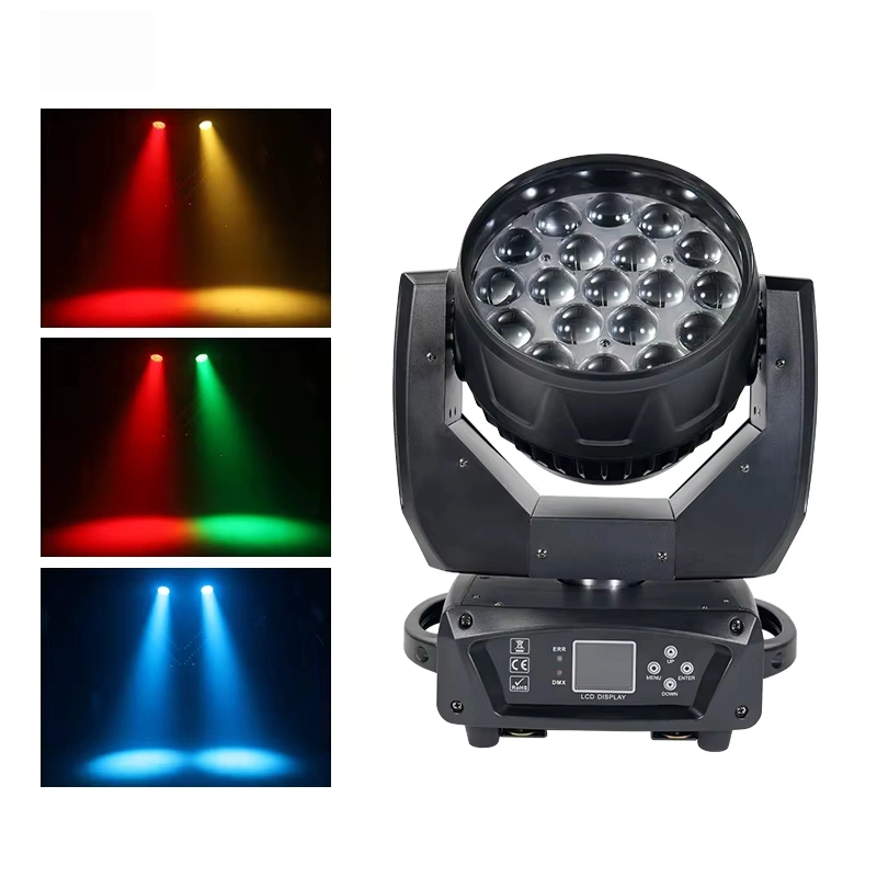 Sound-activated RGBAL effects from Stage Light 350W at Katara Towers Qatar galas