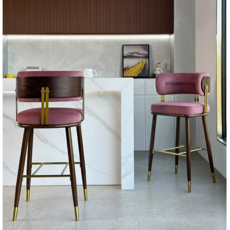 RFID-blocking bar stools stacked neatly in Qatar Airways First Class cabin