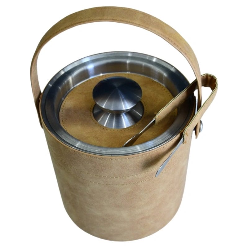 Portable Stainless Steel Ice Bucket, Outdoor Event Bar Cooling Tool