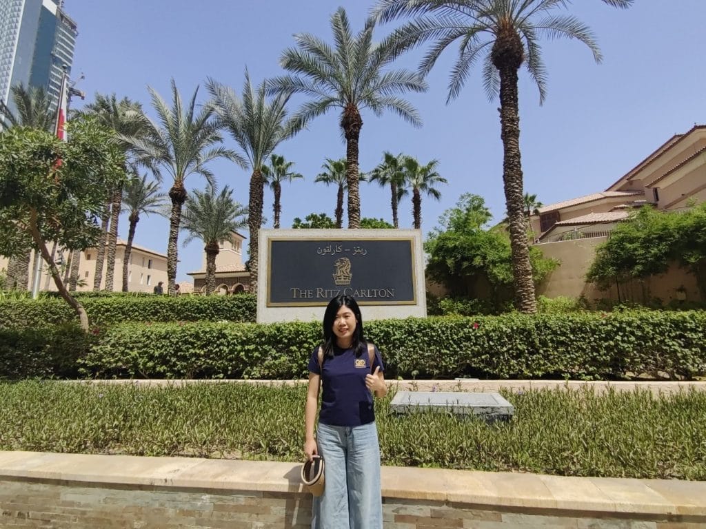 The Ritz-Carlton Dubai Visiting