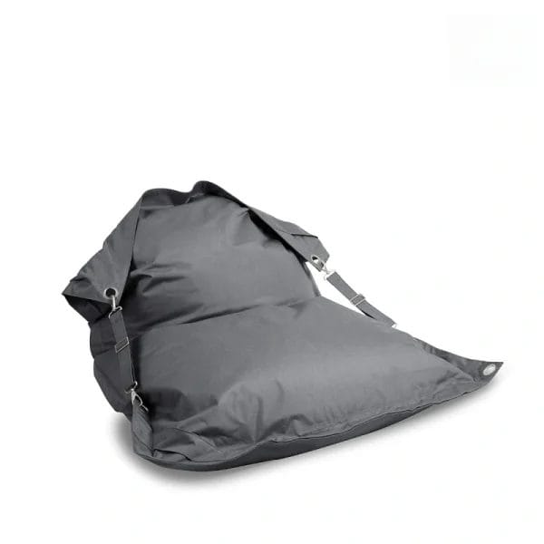 Premium Sunbrella fabric outdoor bean bag chair at Anantara Kihavah Maldives pool deck