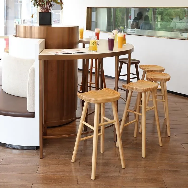 RFID-blocking bar stools stacked neatly in Qatar Airways First Class cabin