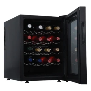 Adjustable Metal Shelves in JC-48AW Wine Cooler | Holds Magnums, Craft Beer & Soda Cans | Maia Resort Seychelles