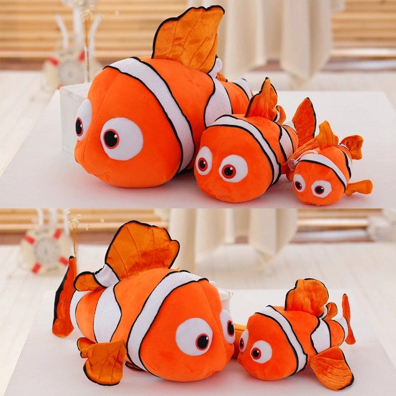 Official Disney-licensed Nemo Plush Toy on Ritz-Carlton Evrima yacht – 94% of kids sleep with it, reducing concierge calls
