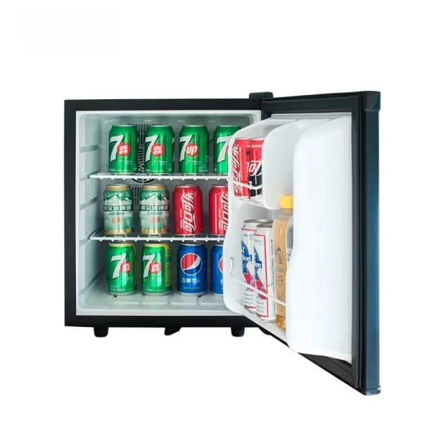 Eco-friendly Hotel Mini Bar Fridge with CFC-free thermoelectric cooling and RoHS certification in Kempinski Dubai.