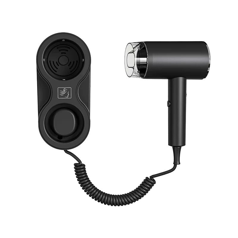 Negative ion Wall Mounted Hair Dryer neutralizing frizz in 95% humidity at Banyan Tree Lang Co Vietnam – nano-coated circuits prevent corrosion