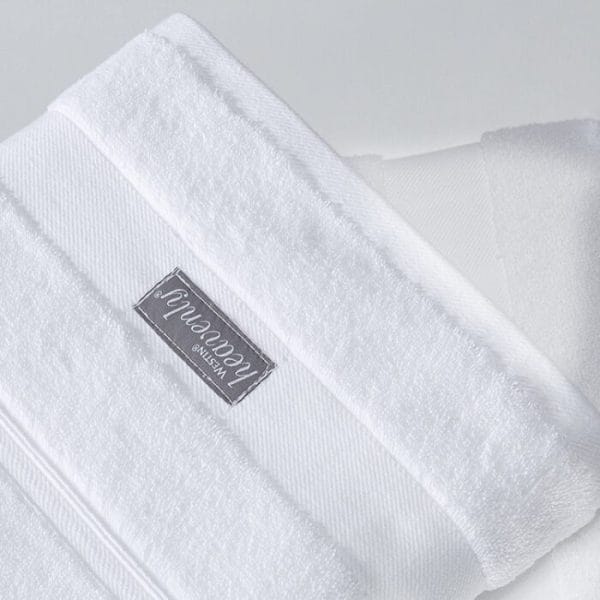 Atlantis The Royal’s gold-embroidered Hotel Bath Towels featured in guest Instagram posts.