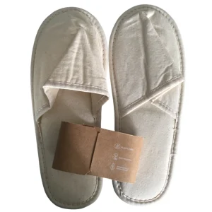 Durability test for Eco Friendly Biodegradable Hotel Slippers after 50 industrial washes.