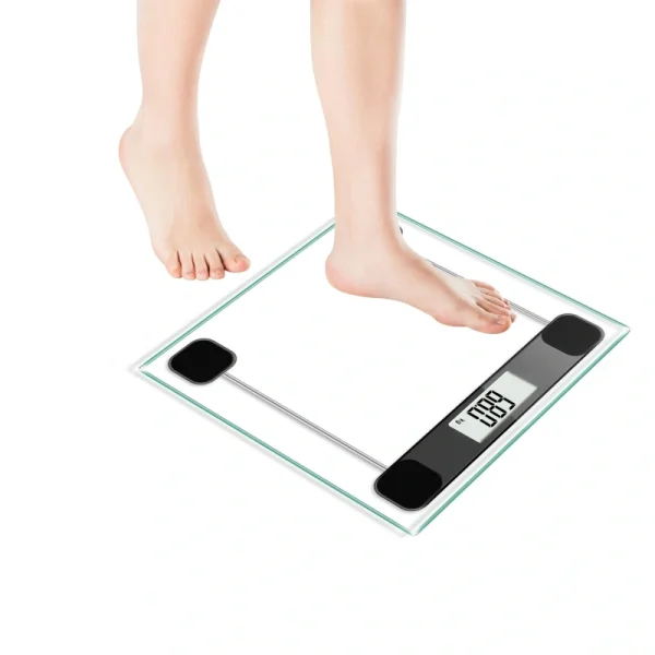 Elegant and modern Hotel bathroom scale designed to complement hotel decor