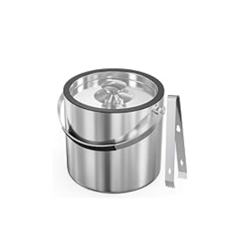 Stainless Steel Ice Bucket with Lid