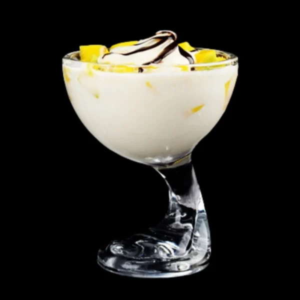 Unique and modern dessert glass ice cream glass designs for F&B.