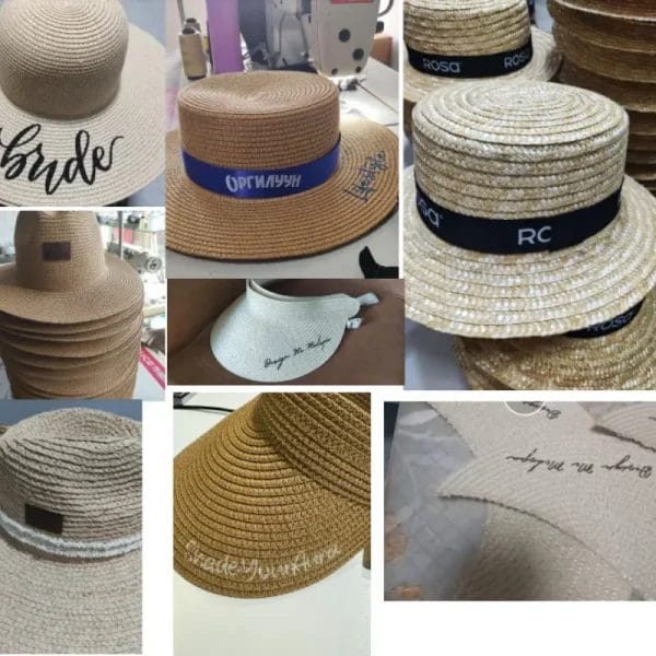 The Panama hat Straw Sun Hat worn by a person relaxing by a pool, illustrating its ideal use for leisure and sun protection.