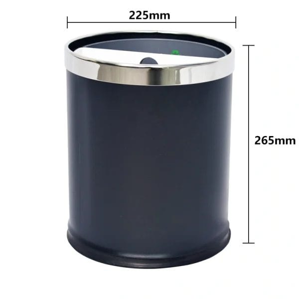 The dual-layer design of the Guestroom Waste bins, showing the removable inner bucket for enhanced hygiene.