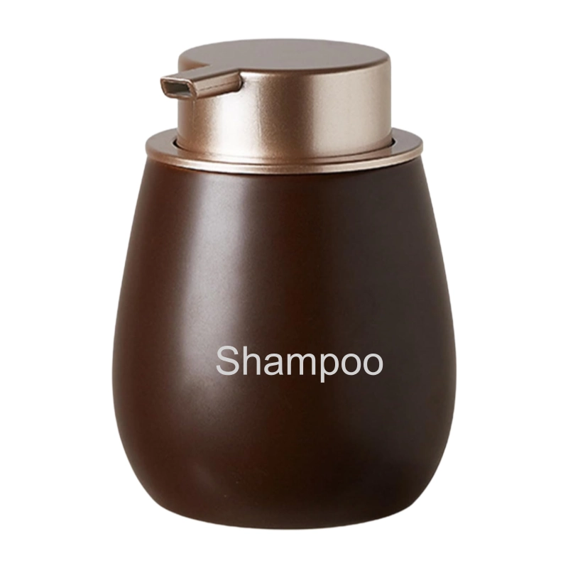 Eco-friendly Ceramic Shampoo Bottle Dispenser