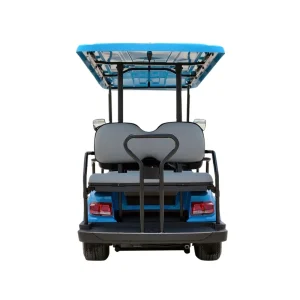 A detailed view of the powerful 48V/4KW motor and efficient battery system of the Electric Golf Cart Club Buggy.