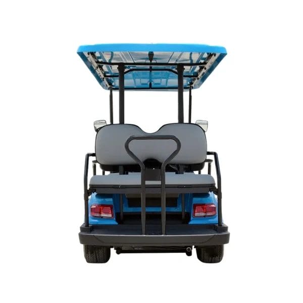 A detailed view of the powerful 48V/4KW motor and efficient battery system of the Electric Golf Cart Club Buggy.