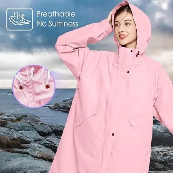 Lightweight-Long-Rain-Coat-Waterproof-Rain-Jacket-Packable