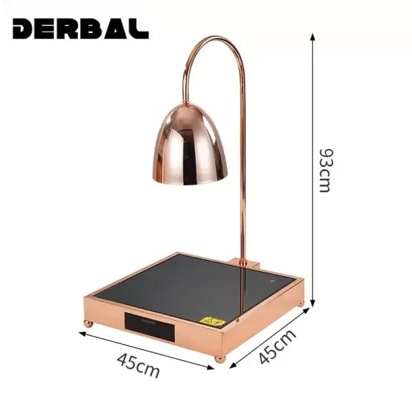 A detailed view of the ceramic heating element of a high-wattage Food Heat Lamp Catering Lamp for intense heat.