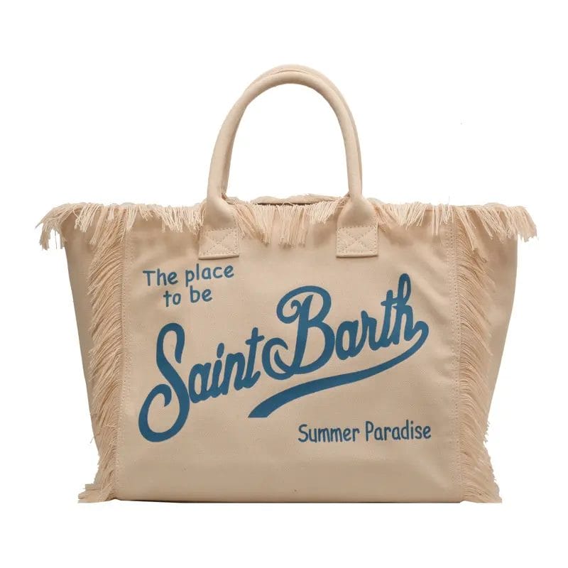Custom Logo Hotel Cotton Canvas Vanity Tote Bag