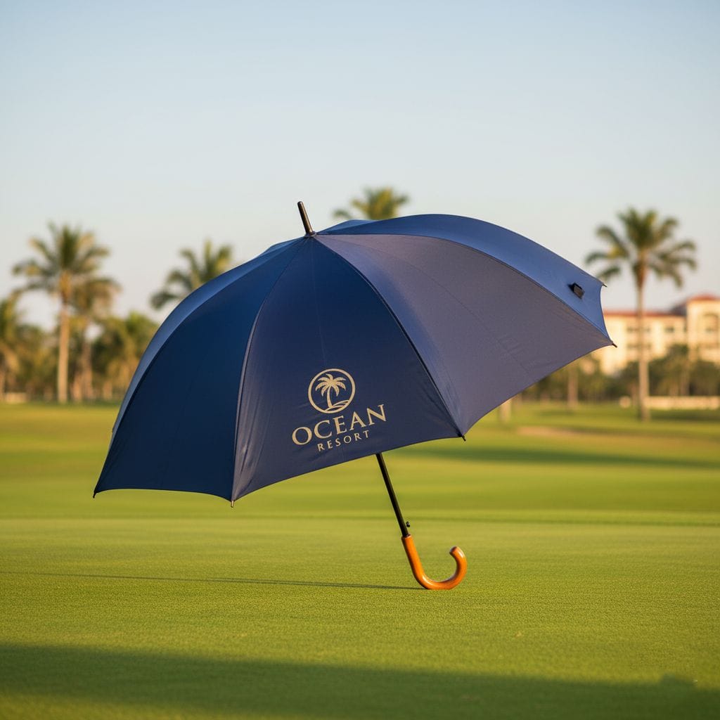 Custom Logo Hotel Golf Umbralla