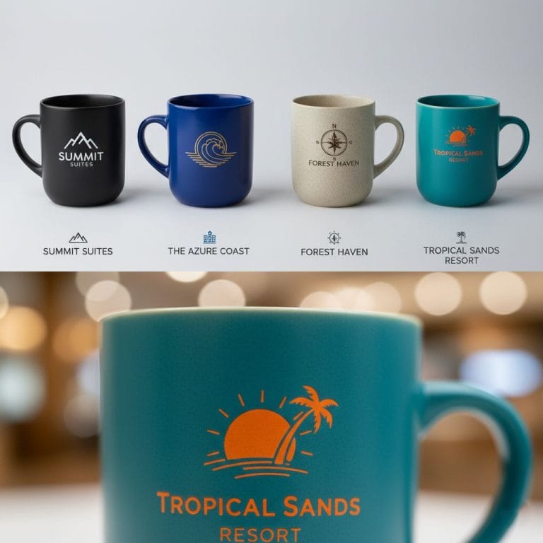 Customized Hotel Ceramic Coffee Mug