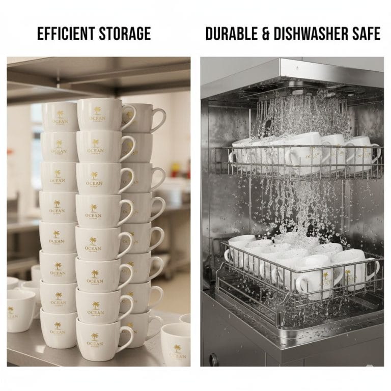 Customized Hotel Ceramic Coffee Mug Factory