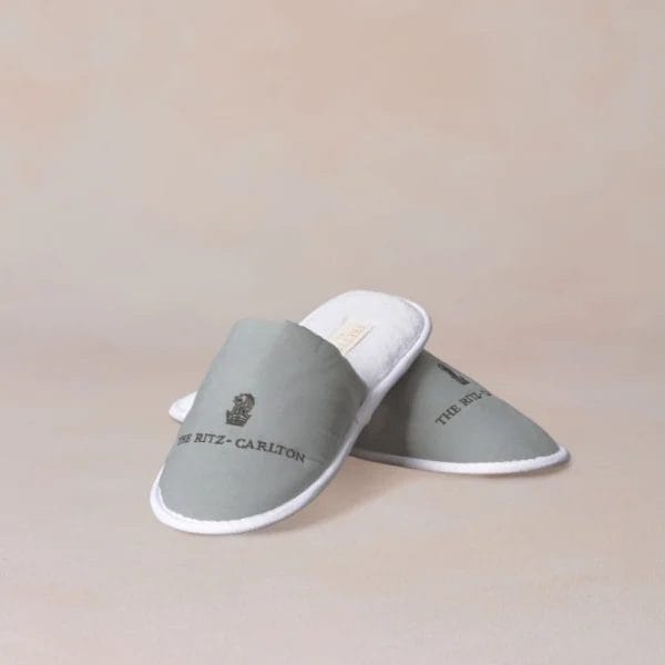 Detailed View of Microfiber Slipper Fabric